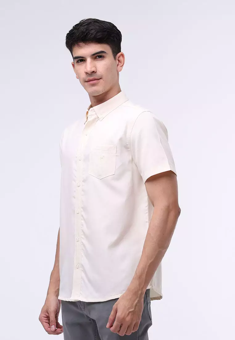 Woven Polo Short Sleeve
