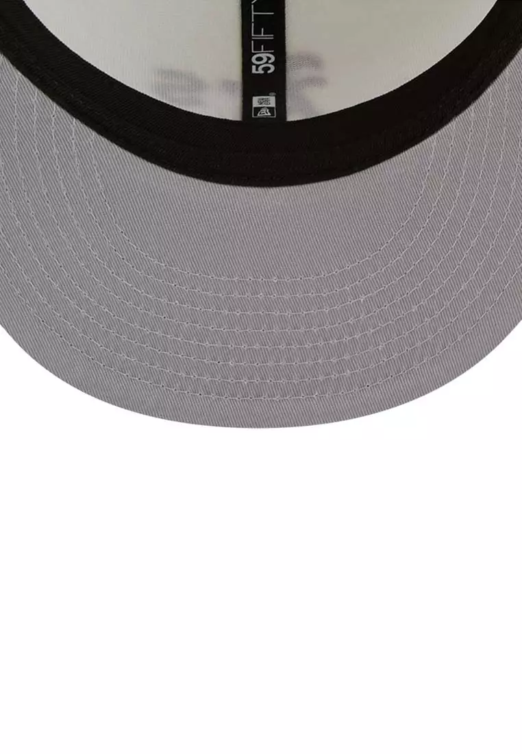 New Era Caps Oakland Athletics City Icon 59FIFTY Fitted Hat Off-White