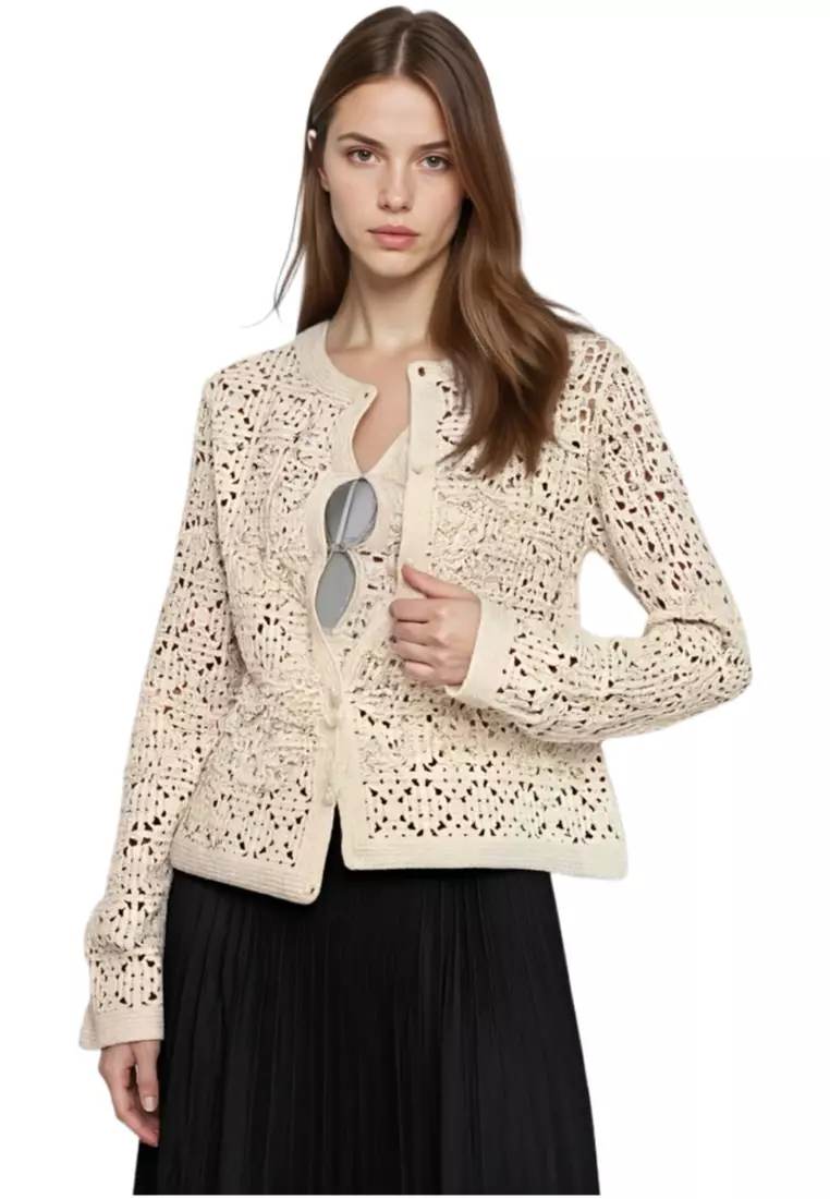 New style unique hollow top and shorts set CA25091404W