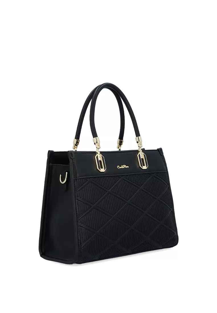 Catty-eyed Jane Top Handle - Black