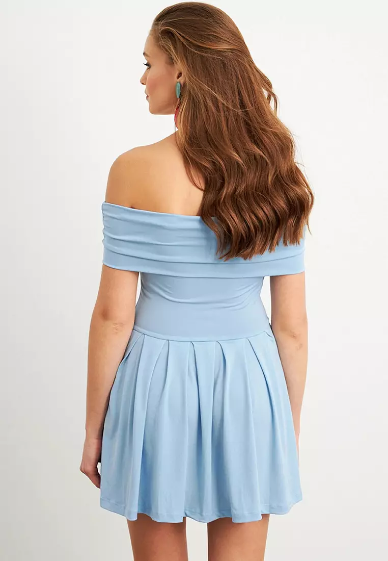 Madonna Collar Mini Dress