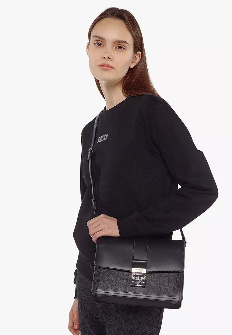 Buy MCM Tracy Shoulder Bag in Visetos Leather Mix 2024 Online ZALORA