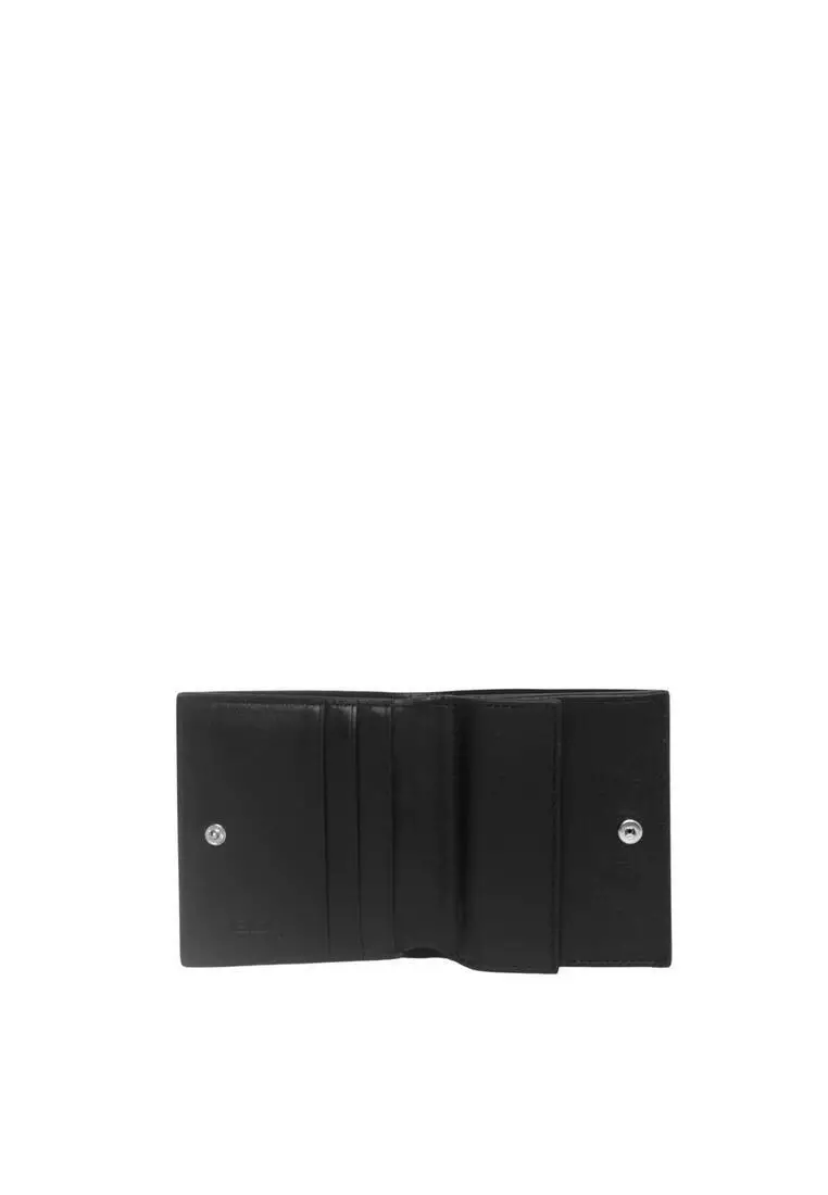 Kenzo Varsity Leather Mini Fold Wallet