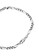 KUZZOI black Perhiasan Pria Perak Asli - Silver Gelang Basic Chain 1F19BAC2EFFF80GS_4