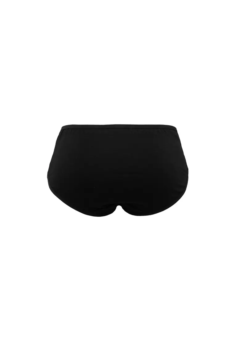 (5 Pcs) Forest Ladies Cotton Spandex Maxi Brief Assorted Colours- FLD0032MX