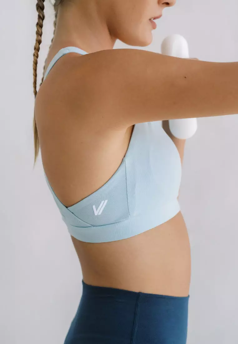 Rover Sports Bra Olahraga Wanita - Sterling Blue