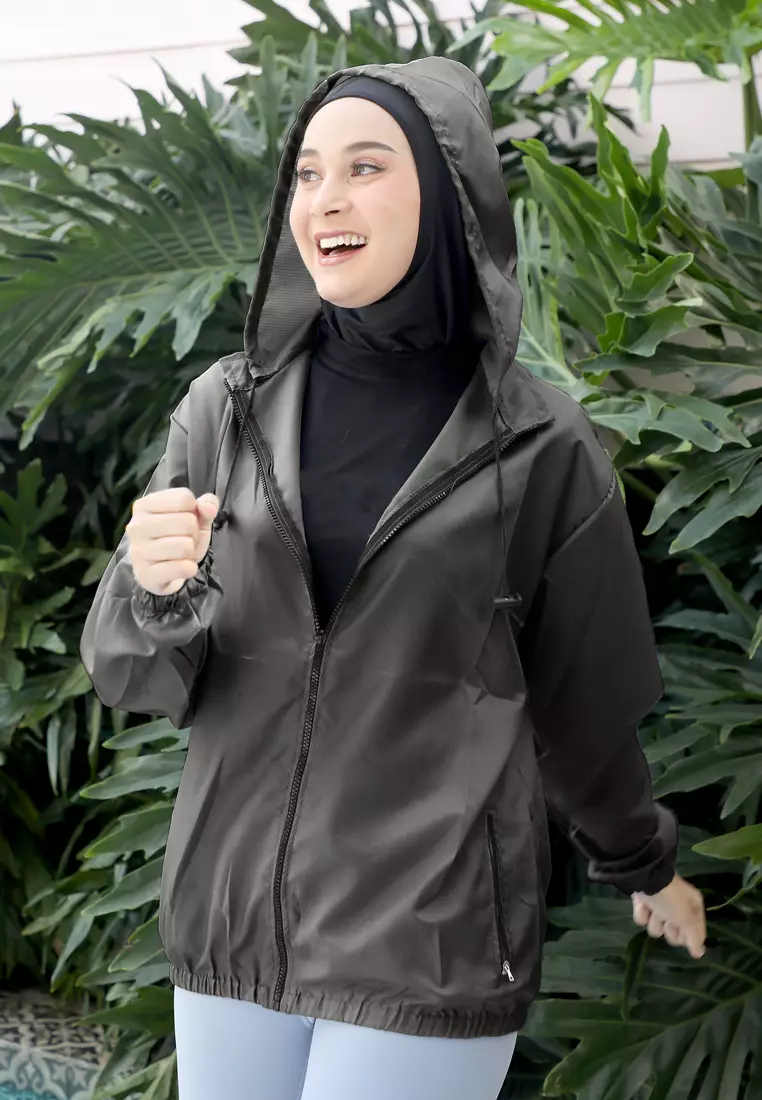 Zelena - Airy Waterproof Jacket | Jaket Olahraga | Sauna Suit - Iron Maze