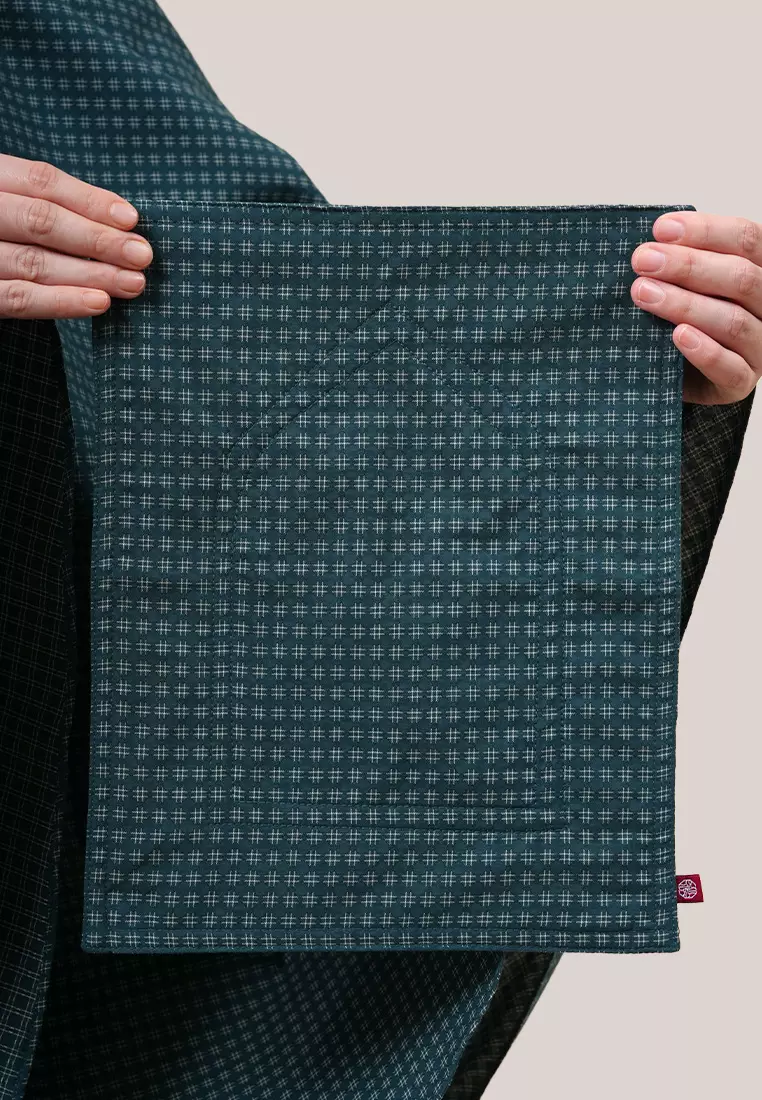 Siti Khadijah Telekung Deco Madiya in Deep Teal