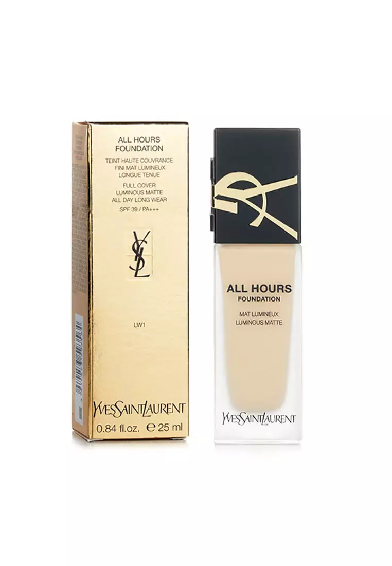 YVES SAINT LAURENT - All Hours Foundation SPF 39 - # LW1 25ml/0.84oz.