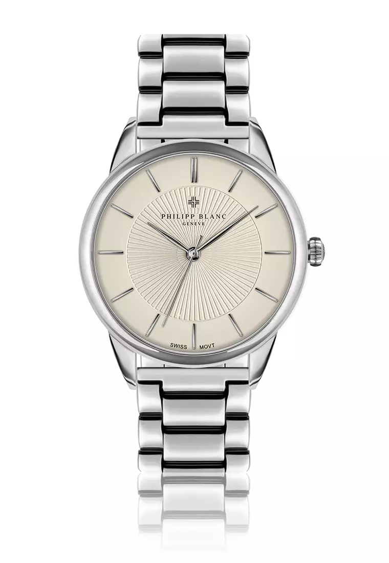 Philipp Blanc Philipp Blanc Silver Montreux silver link 2024 Buy Philipp Blanc Online ZALORA