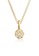 Elli Jewelry gold Necklace Classic Round Topaz Stones 375 Yellow Gold 5B073ACD5FD25BGS_1