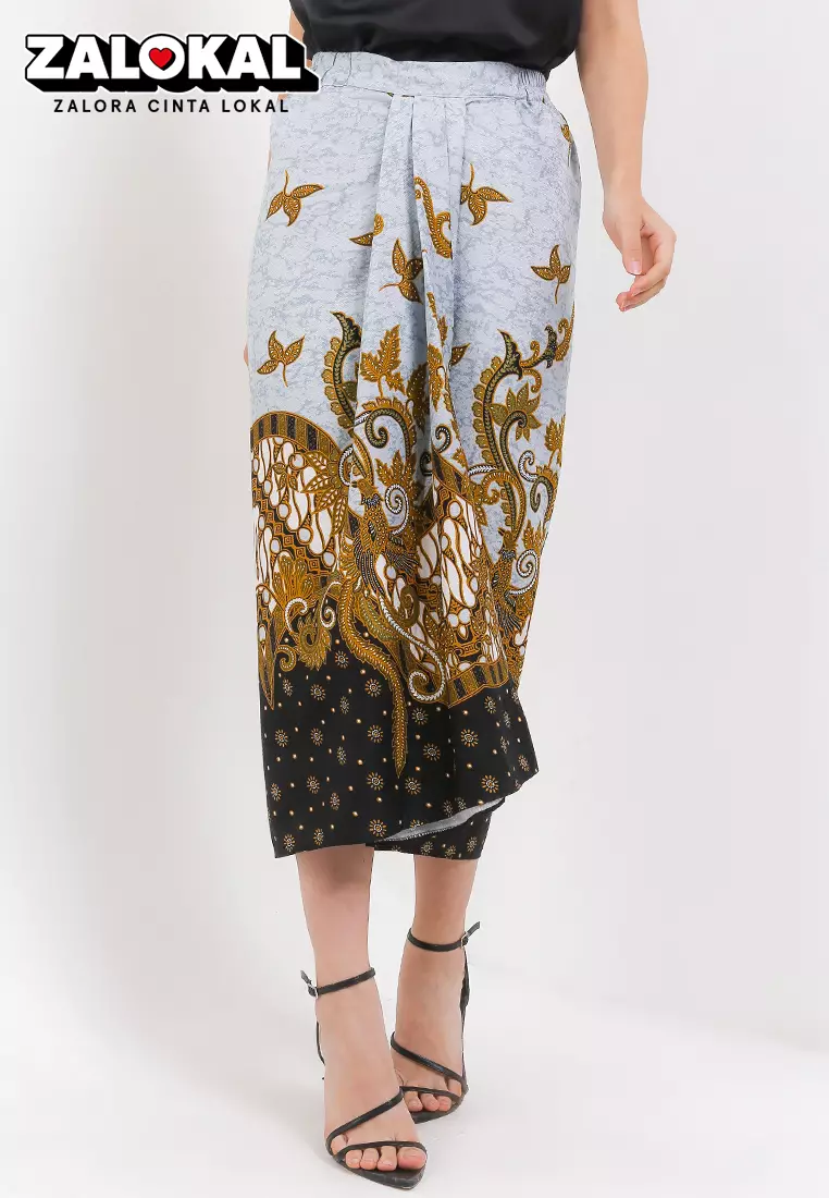 Dewi Skirt Rok Doby Batik Wanita