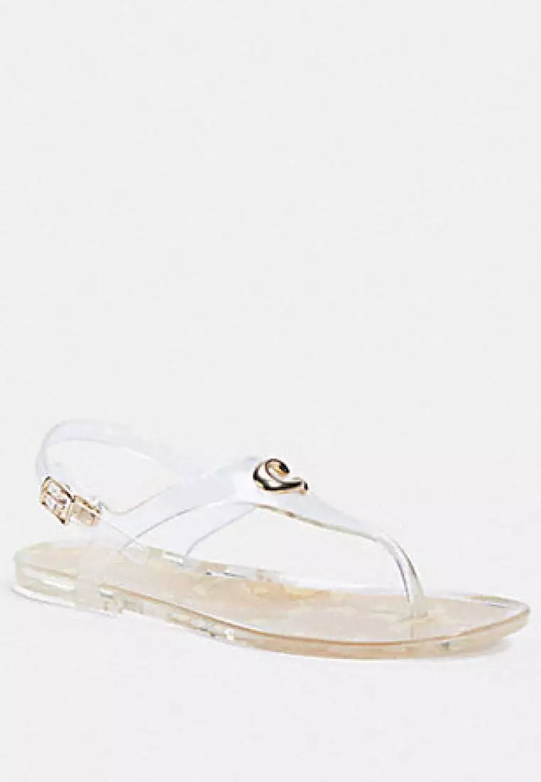 Coach natalee discount jelly sandal