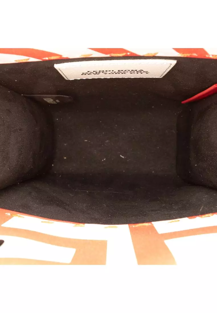 Pre-Loved Fendi Marc Jacobs Mini Leather Sunshine Shopper Tote