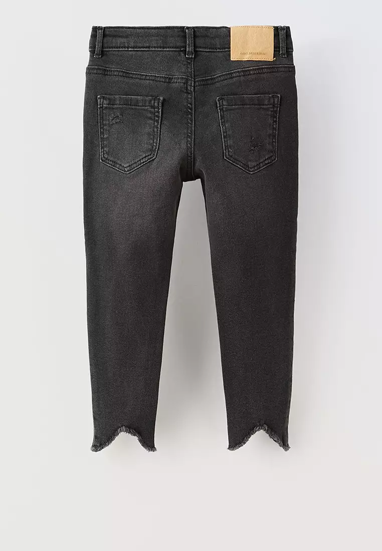 ZARA Hem Detail Skinny Jeans 2025 Buy ZARA Online ZALORA Hong Kong
