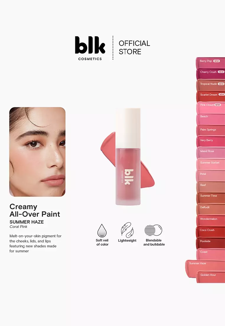 fresh creamy all over paint - summer haze