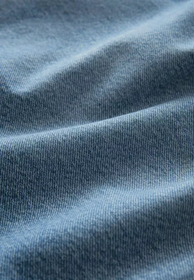 100% Cotton Barrel Leg Jeans