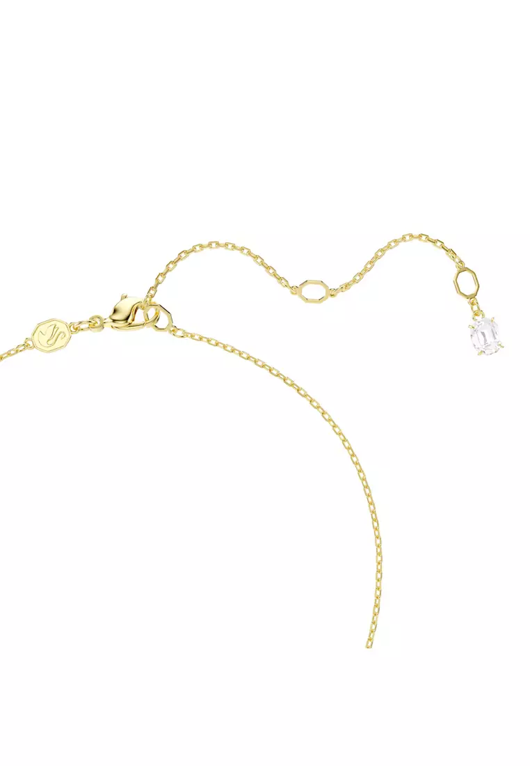 MESMERA:NECKLACE WHITE/GOS