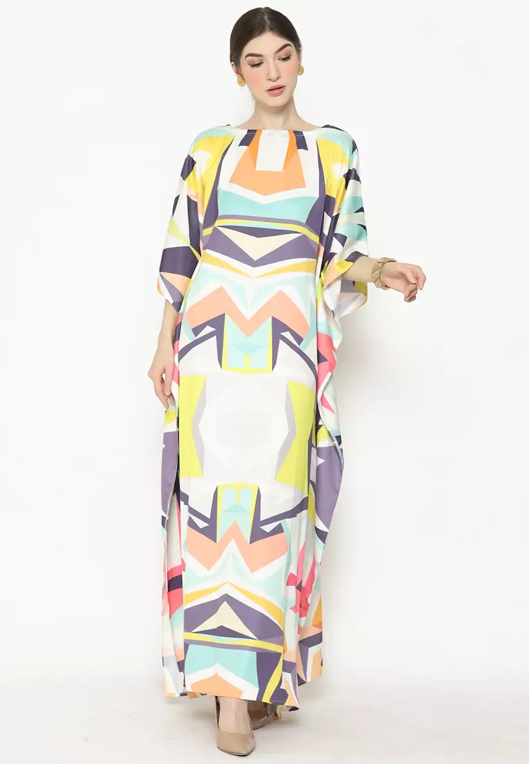 Kanzi Exclusive Short Sleeve Classic Kaftan