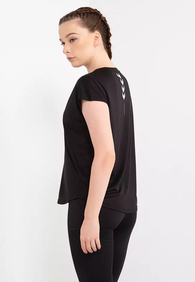 hummel TE TOLA LOOSE T-SHIRT - BLACK