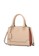 Wild Channel brown Women's 2 In 1 Bag Set - Hand Bag / Top Handle Bag & Purse E9A37AC8AFFBB1GS_2