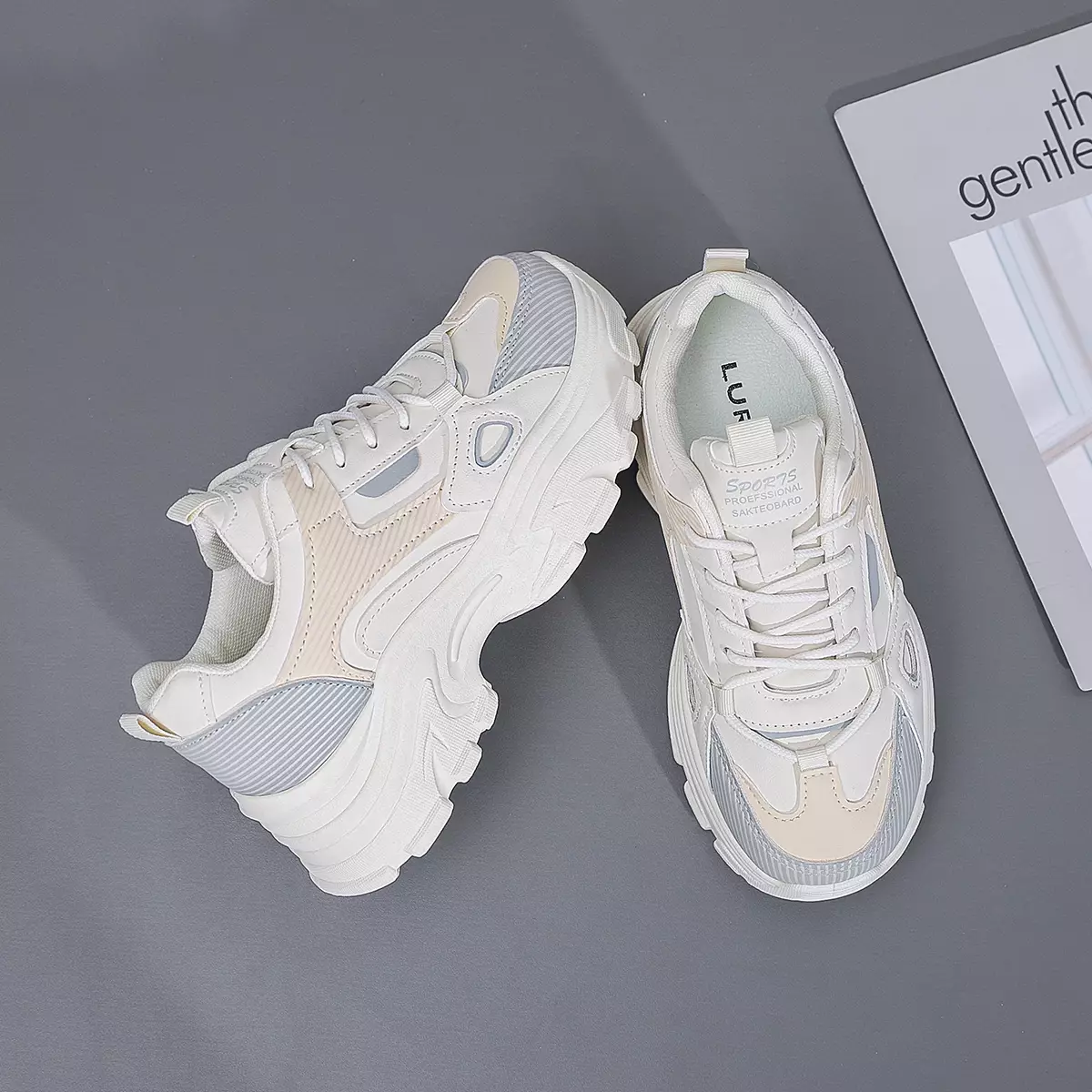 LURAD Sepatu Fashion Kasual Wanita Sneakers Cewek New SM23