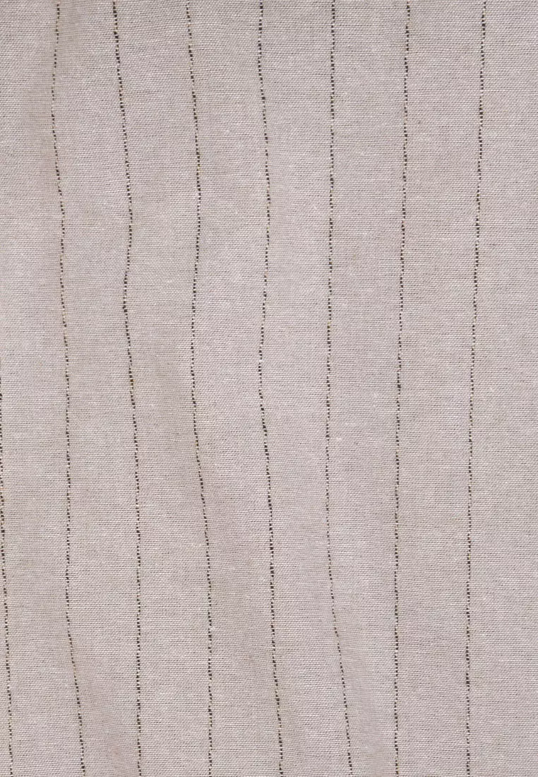 Ria Stripe Cotton Blend Jacket