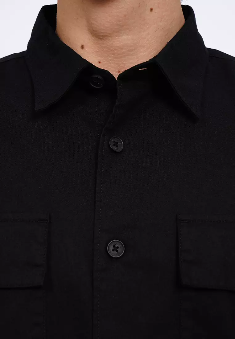 Double Pocket Long Sleeve Shirt
