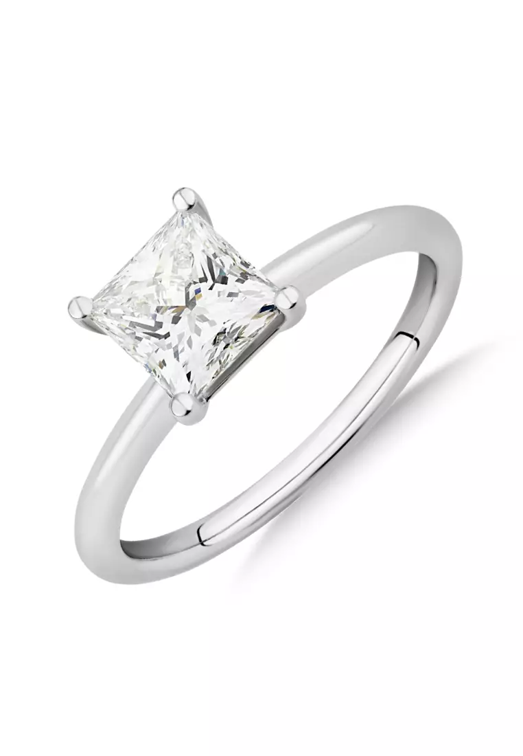 Michael hill white gold hot sale engagement ring