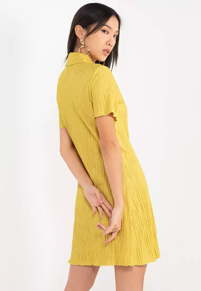 Topshop ditsy button cheap shirt dress