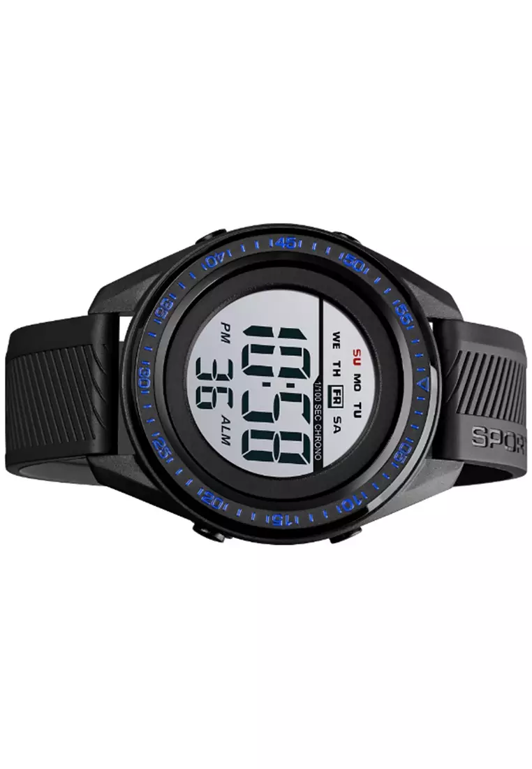 Jam Tangan Digital Pria Waterproof Many Function Strap Tali Material Silicone CL38