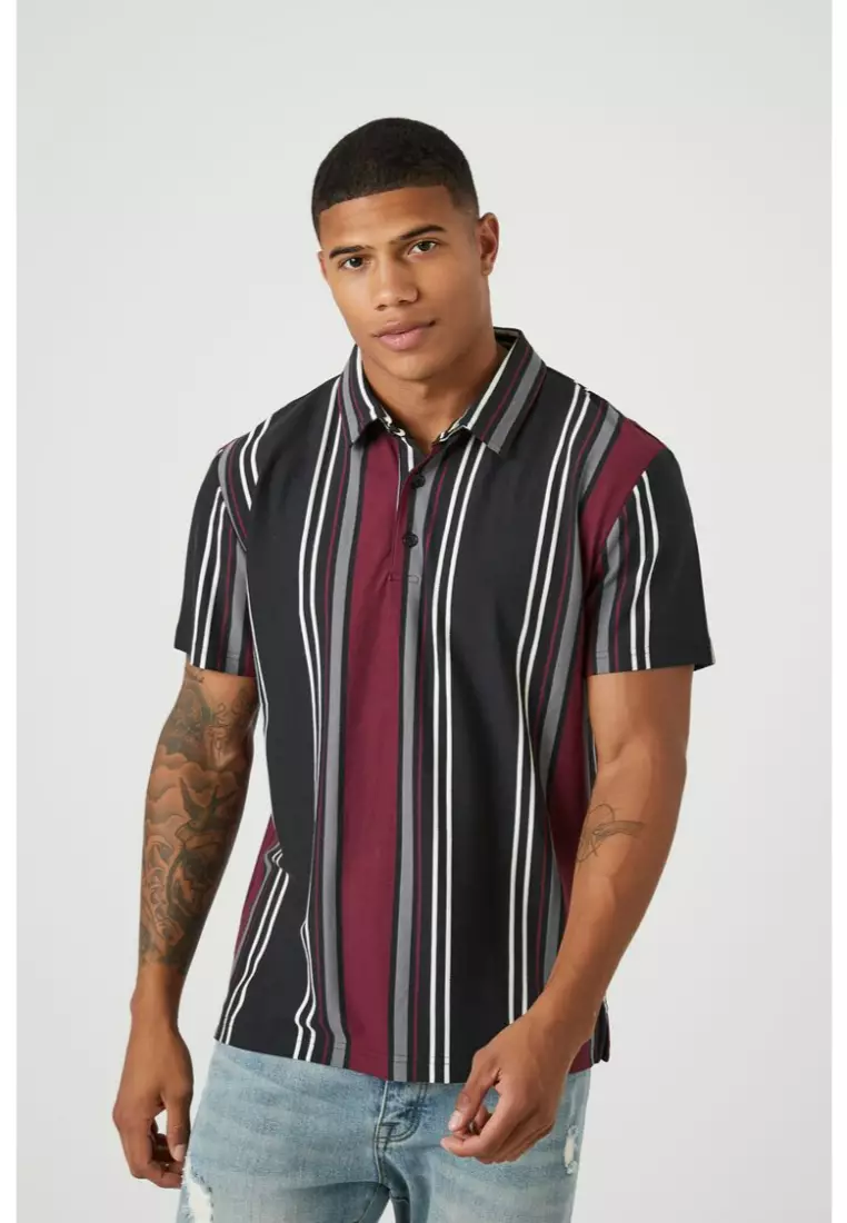 Forever 21 striped best sale top