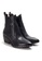 Shu Talk black A.S.98  Italian Leather Elegant Pointed Low Heels Ankle Boots 3A974SHC9A82D3GS_6