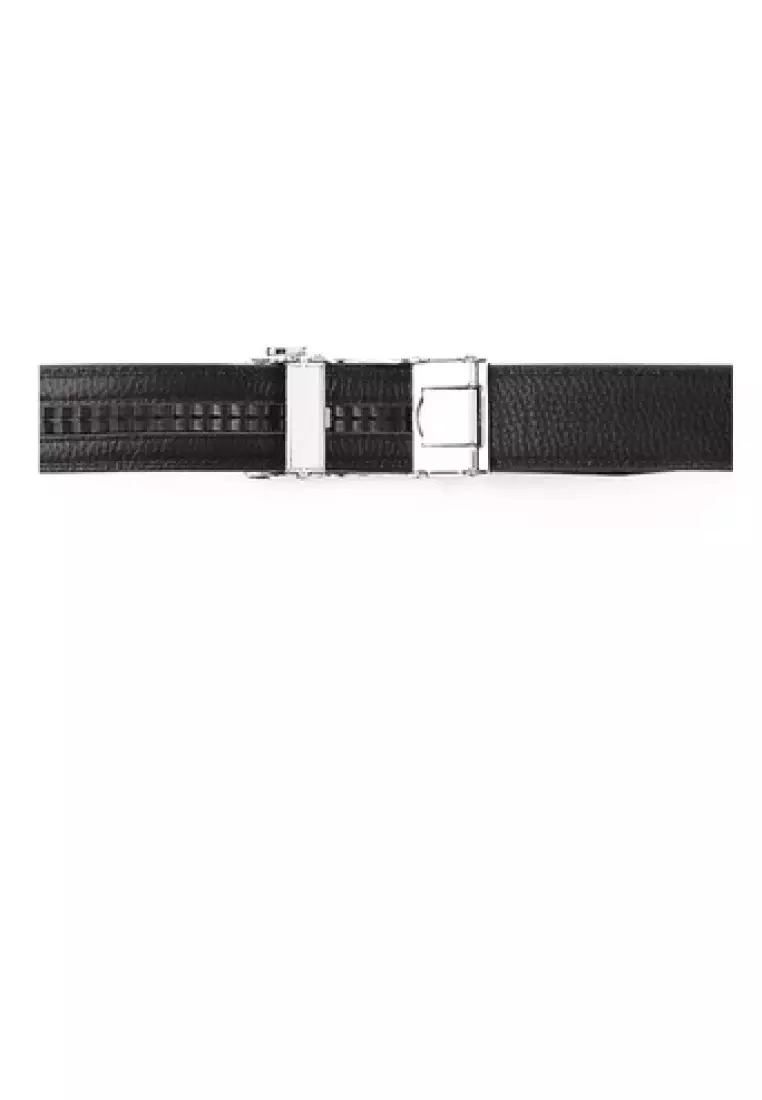 Pierre Cardin Ikat Pinggang Pria Kulit Leather Sabuk Gesper Branded Impor Men Belt Casual A 0111715901BLA