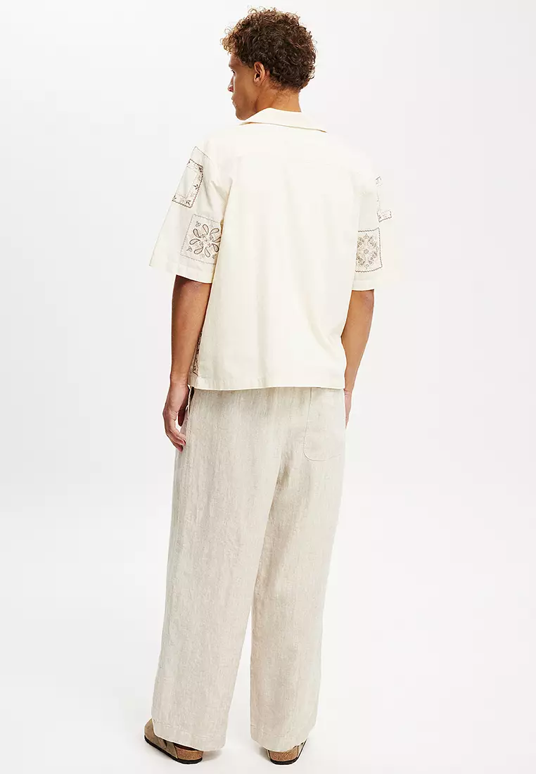 Super Baggy Linen Pants