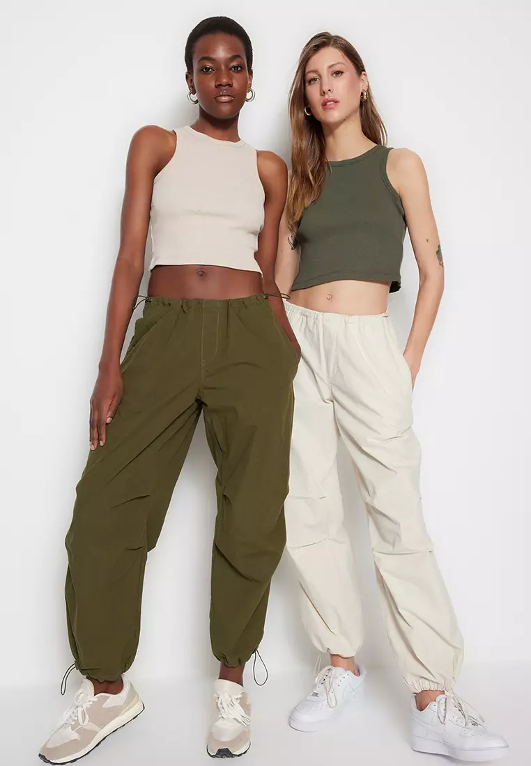 2-Packs Crop Tank Tops