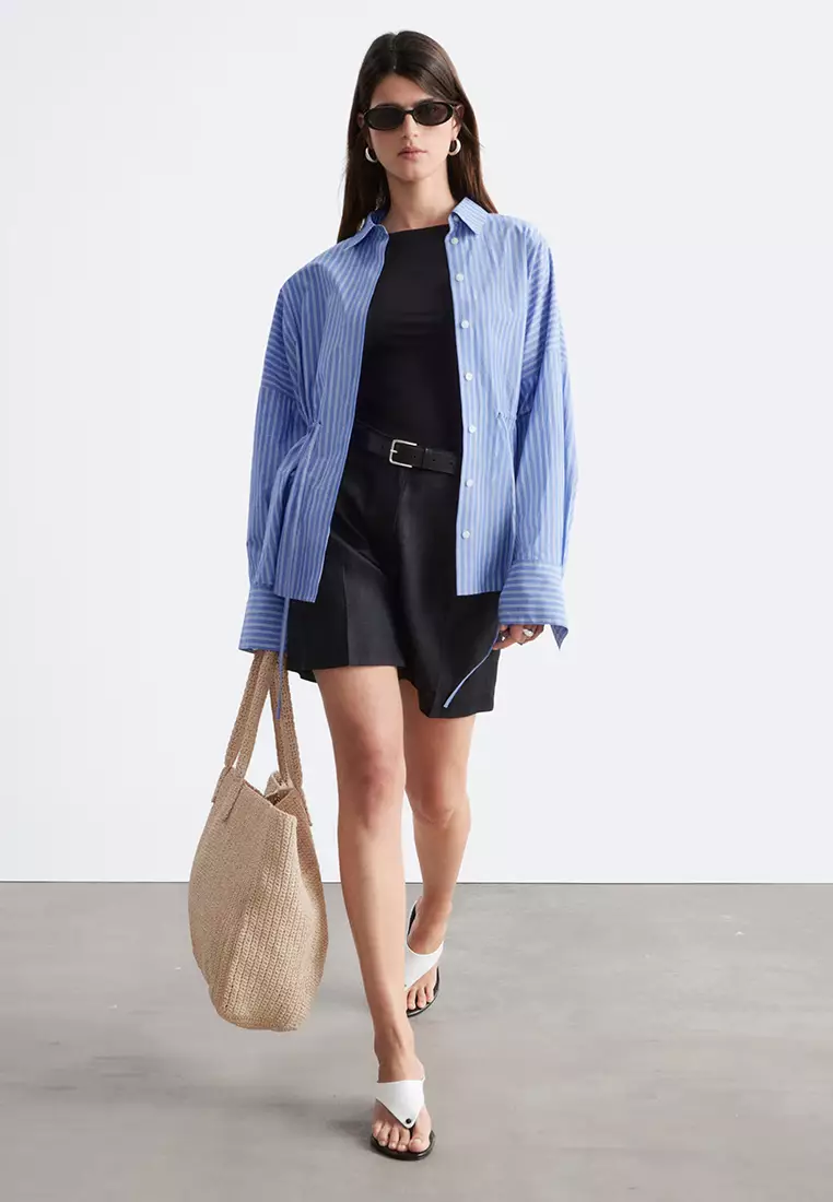 Tailored Linen Shorts
