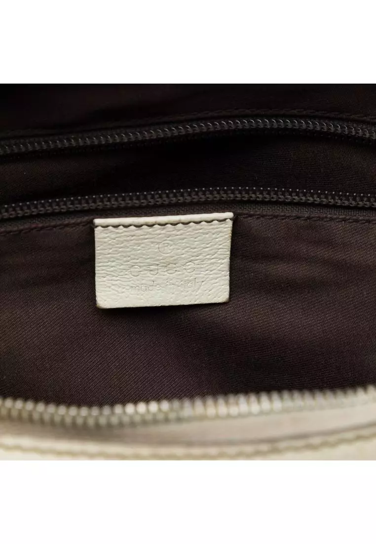 Pre-Loved Gucci Gg Canvas Web Crossbody