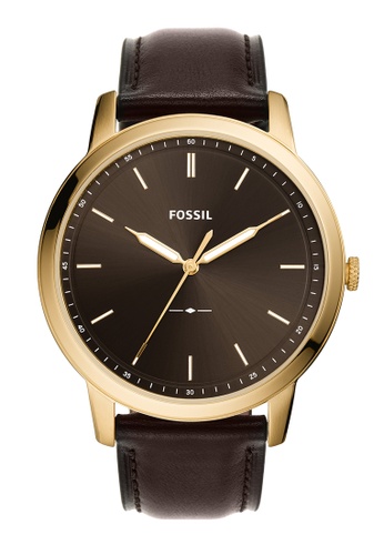 Fossil brown The Minimalist 3H Watch FS5756 D4279ACF37CC35GS_1
