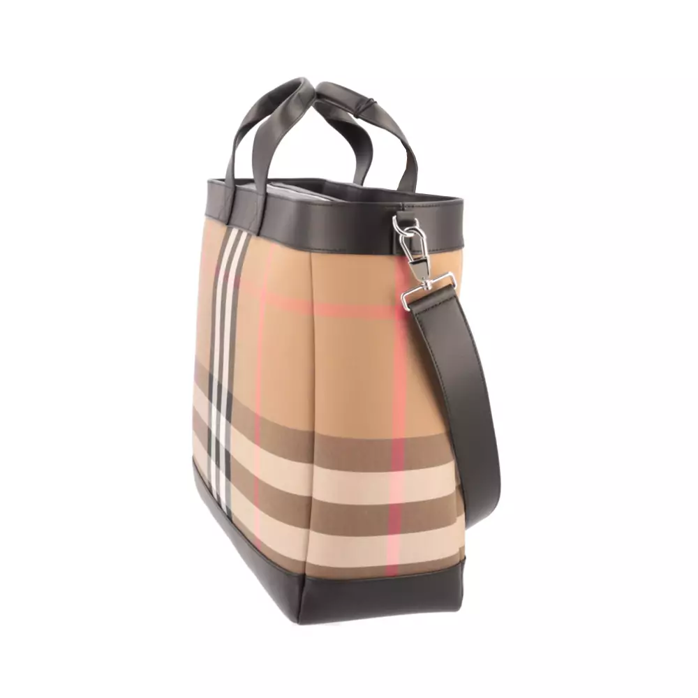 Two Way Ormond Cabas House Check Black Beige