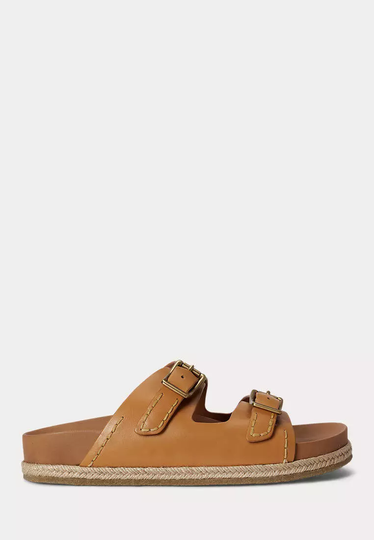 Buy Polo Ralph Lauren Turbach Leather Sandal Online | ZALORA Malaysia
