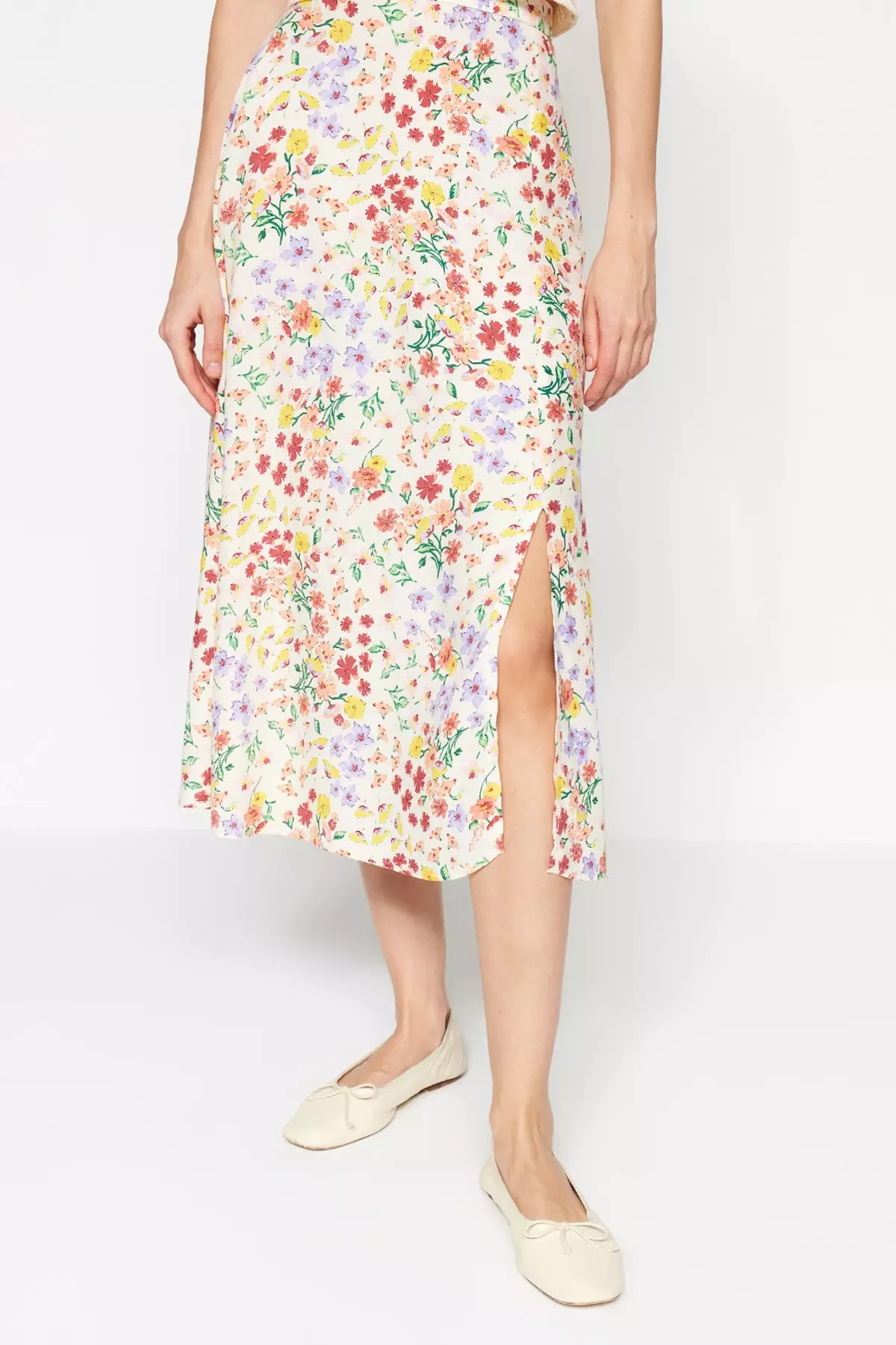 Floral Printed Skirt