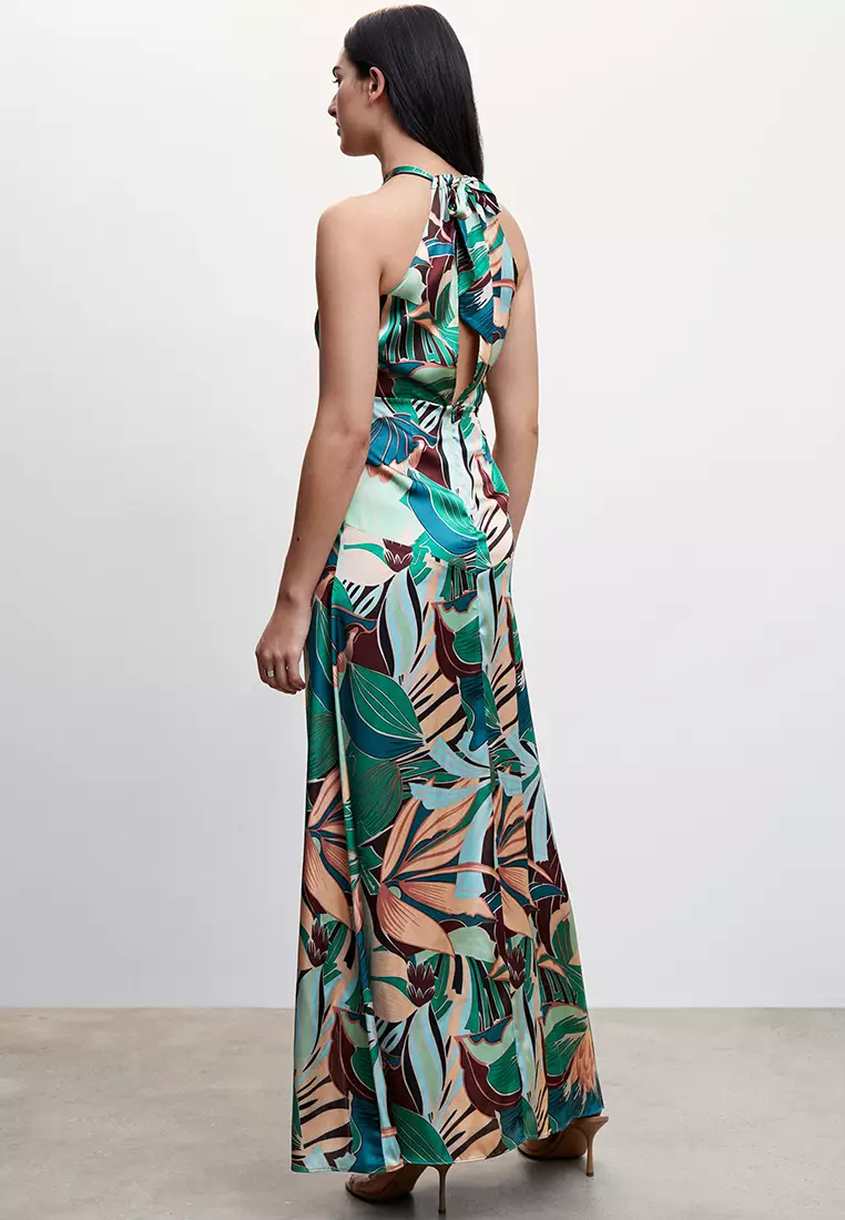 Mango tropical dress sale