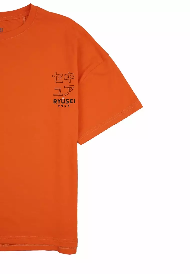 Tsh Oversize Yuki Orange