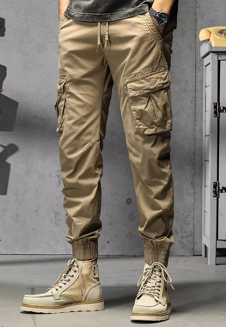 Functional Style Pockets Cargo Pants GJL601