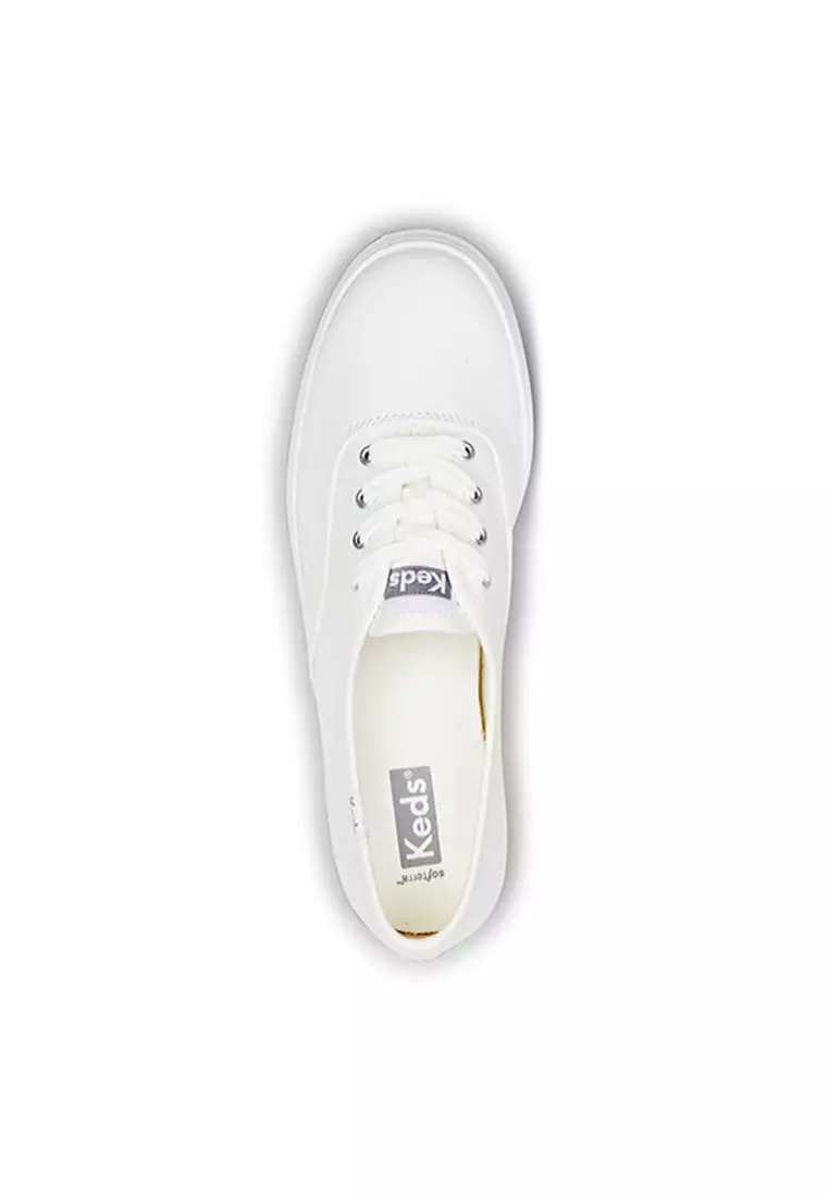 Buy Keds Women's The Platform Lug Canvas Off White (WF67635) 2025