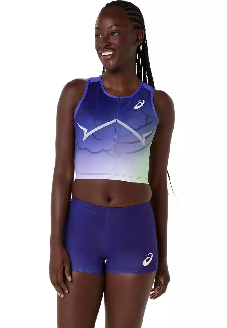 SALSATION★T-D Cropped Top 新作ウェア ASICS TRACK CROPPED TOP 2092A538-415 2026 | Buy ASICS Online