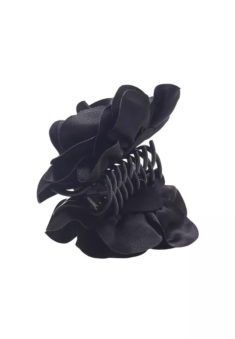 Hair Clip Shifon Type D Black