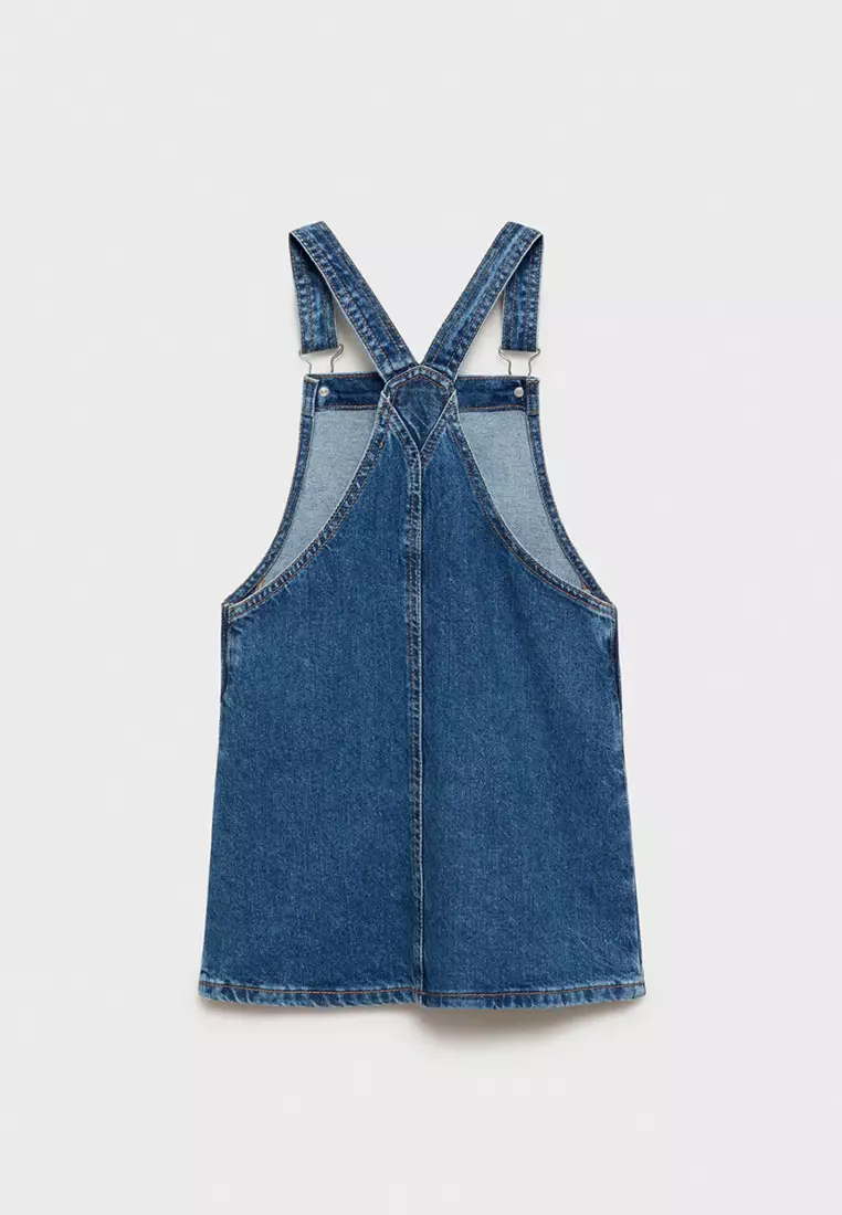 Buy MANGO KIDS Short Denim Pinafore 2025 Online ZALORA Philippines