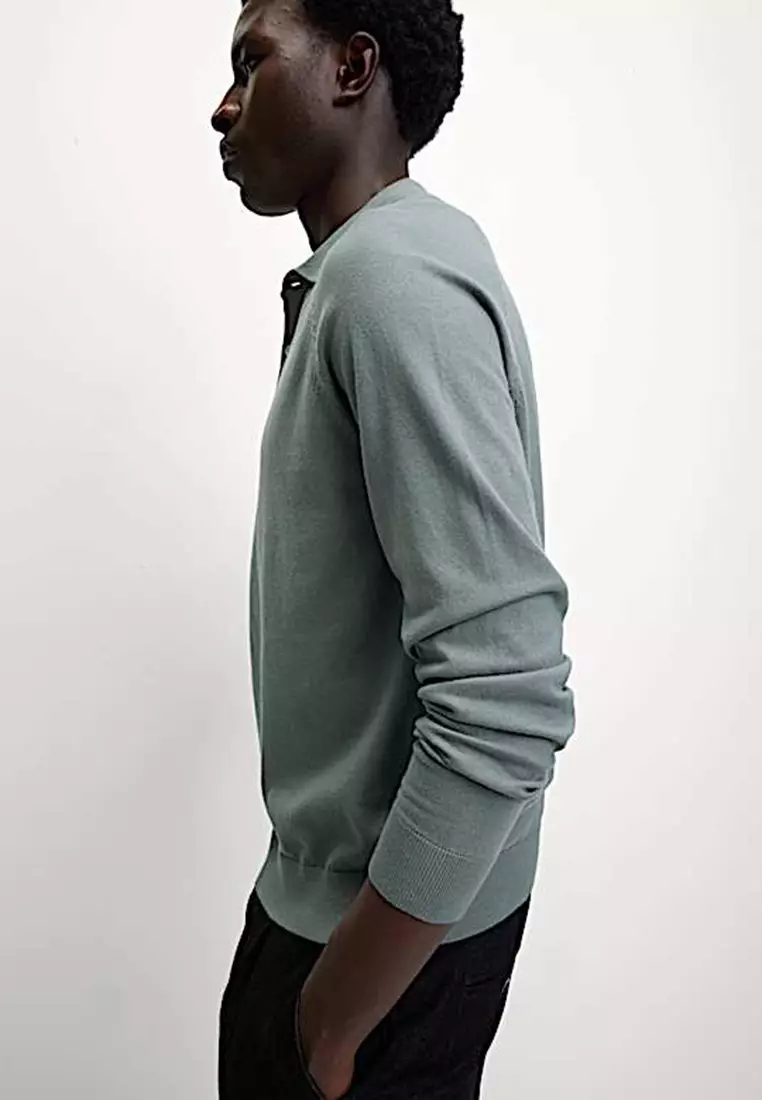 Cotton Rich Knitted Polo Shirt